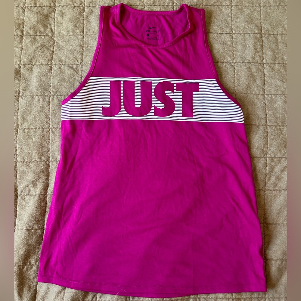 Nike DRI-FIT Pink Tank Top